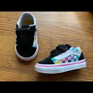 Vans Old School V Checkerboard Rainbow